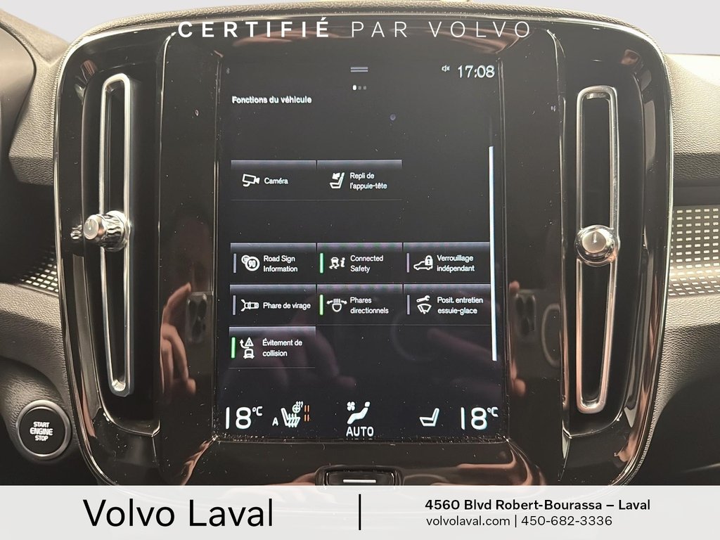 Volvo XC40 R-Design 2022 à Laval, Québec - 16 - w1024h768px