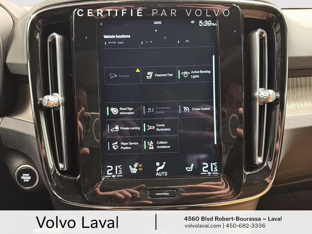 Volvo XC40 Inscription 2022 à Laval, Québec - 14 - w1024h768px