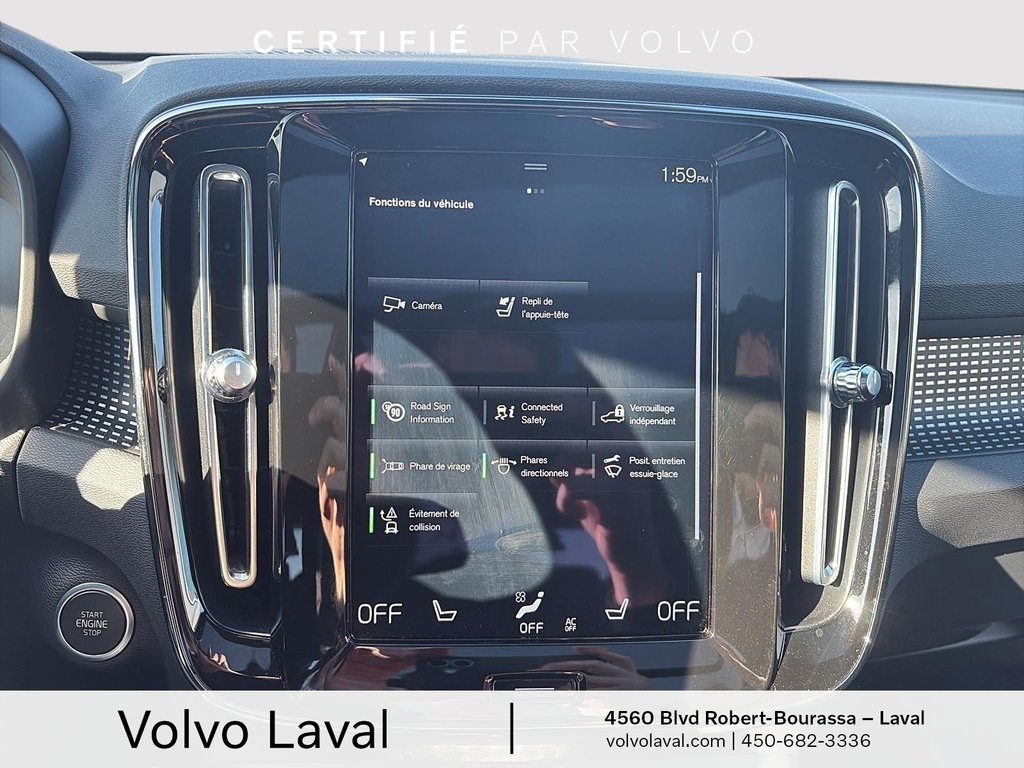 Volvo XC40 R-Design 2022 à Brossard, Québec - 20 - w1024h768px