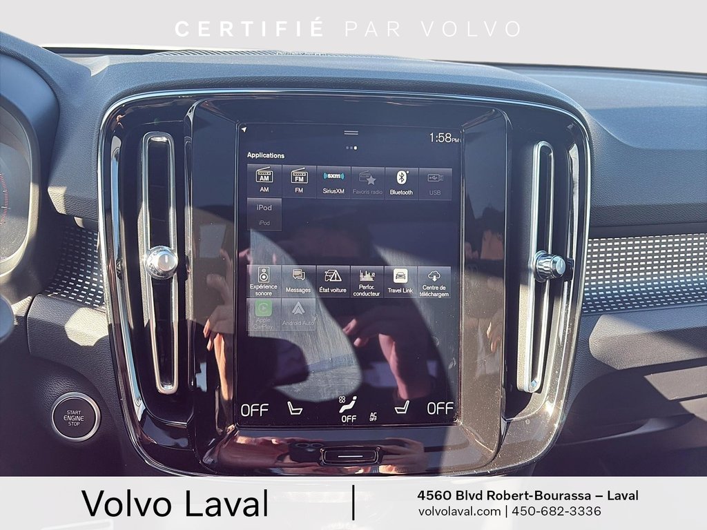 Volvo XC40 R-Design 2022 à Brossard, Québec - 18 - w1024h768px