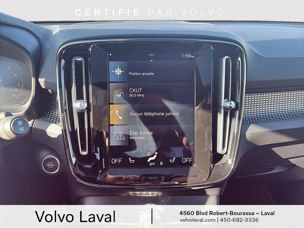 Volvo XC40 R-Design 2022 à Brossard, Québec - 17 - w1024h768px