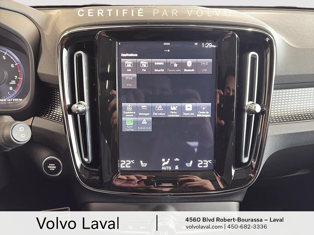 Volvo XC40 R-Design 2022 à Brossard, Québec - 23 - w1024h768px