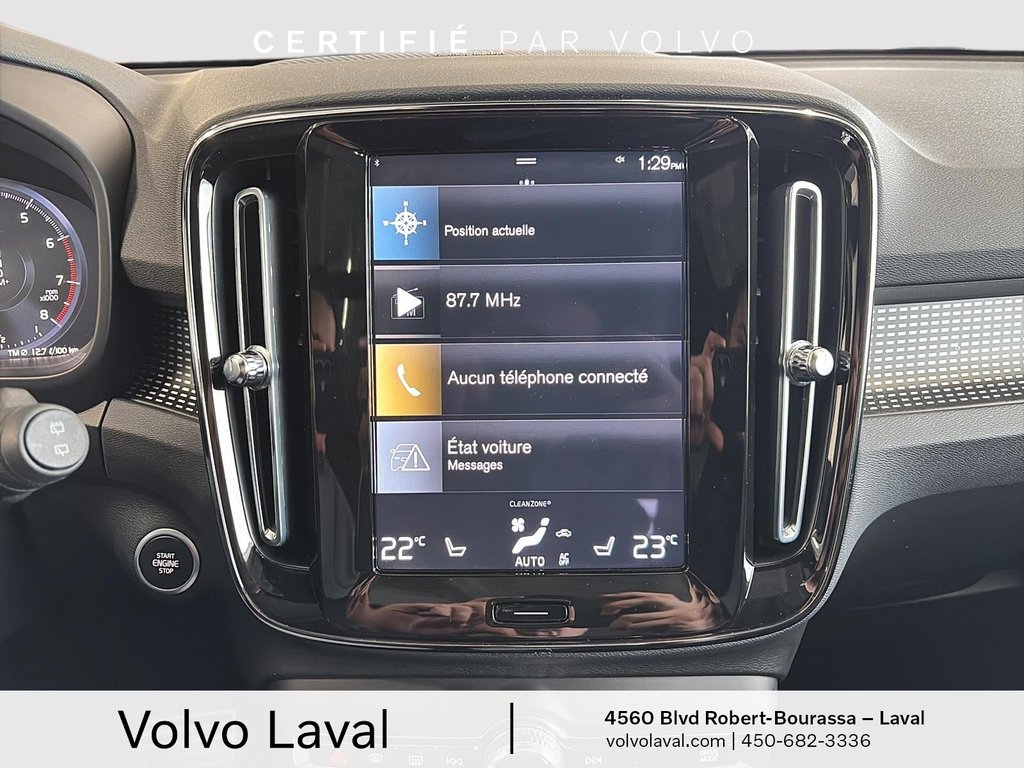 Volvo XC40 R-Design 2022 à Brossard, Québec - 22 - w1024h768px