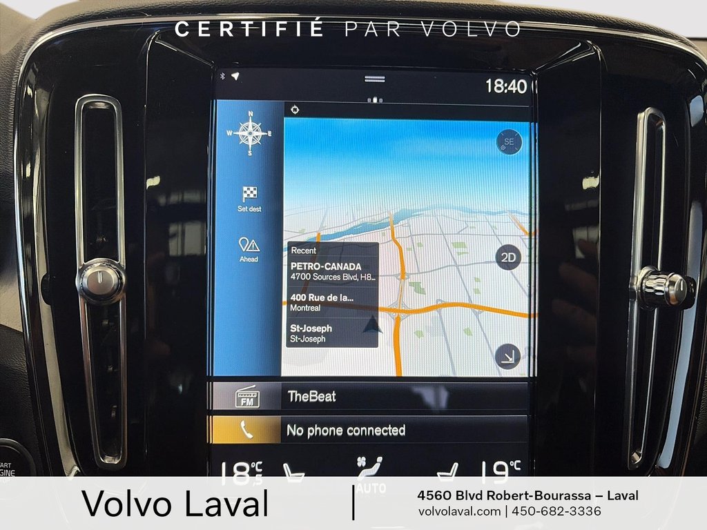 Volvo XC40 Inscription 2022 à Laval, Québec - 17 - w1024h768px