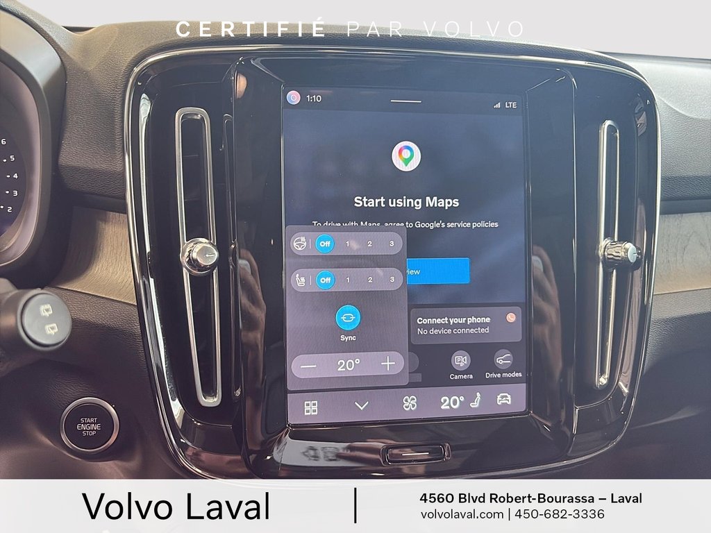 Volvo XC40 Ultimate Bright Theme 2023 à Laval, Québec - 20 - w1024h768px