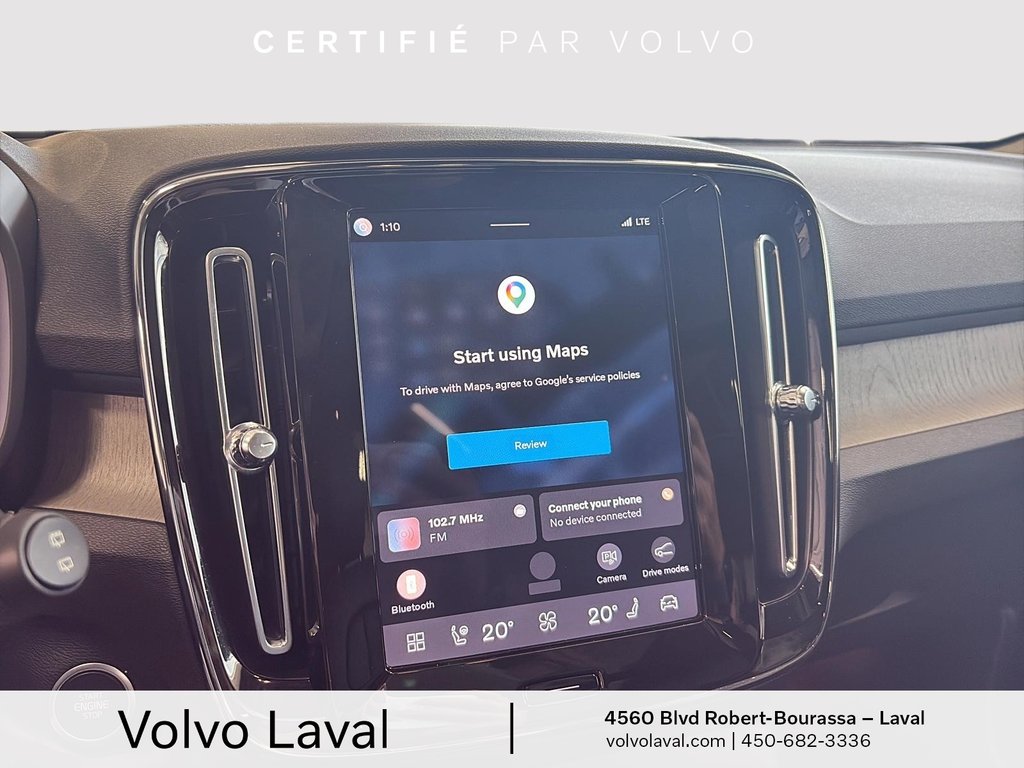 Volvo XC40 Ultimate Bright Theme 2023 à Laval, Québec - 19 - w1024h768px