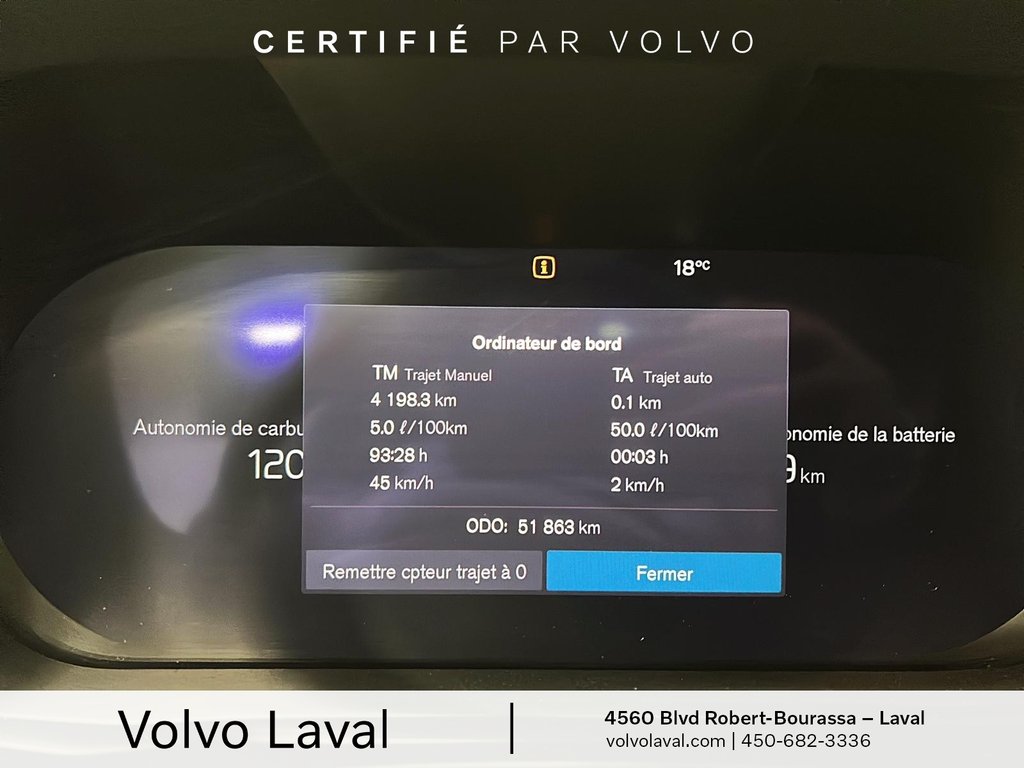 Volvo XC60 Recharge Ultimate Dark Theme 2023 à Laval, Québec - 13 - w1024h768px