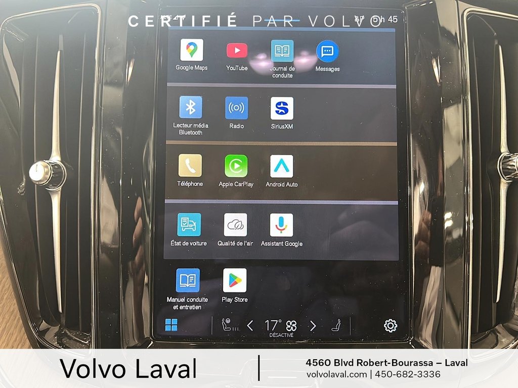 Volvo XC60 Recharge Ultimate Dark Theme 2023 à Laval, Québec - 14 - w1024h768px