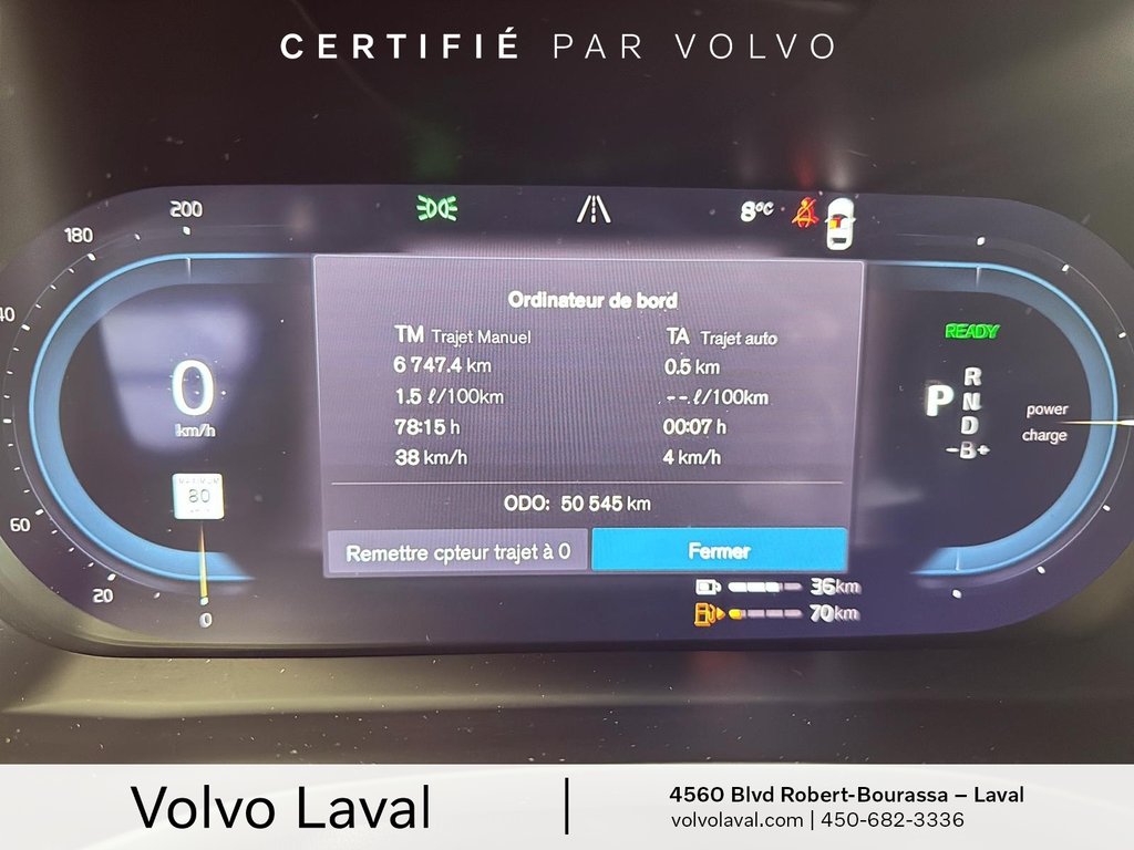 Volvo XC60 Recharge Plus Dark Theme 2023 à Laval, Québec - 13 - w1024h768px
