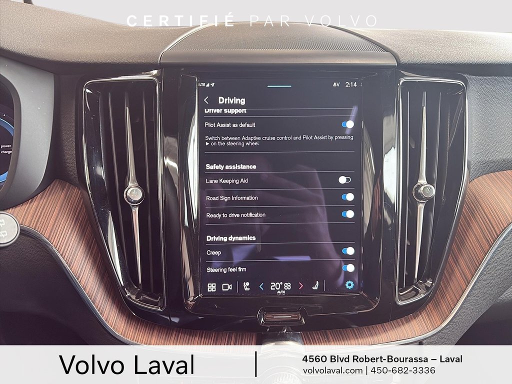 2024 Volvo XC60 Recharge Plus Dark Theme in Brossard, Quebec - 21 - w1024h768px