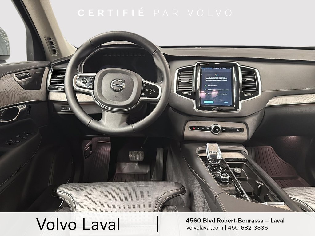 Volvo XC90 Plug-In Hybrid Ultra Bright Theme 2025 à Brossard, Québec - 10 - w1024h768px