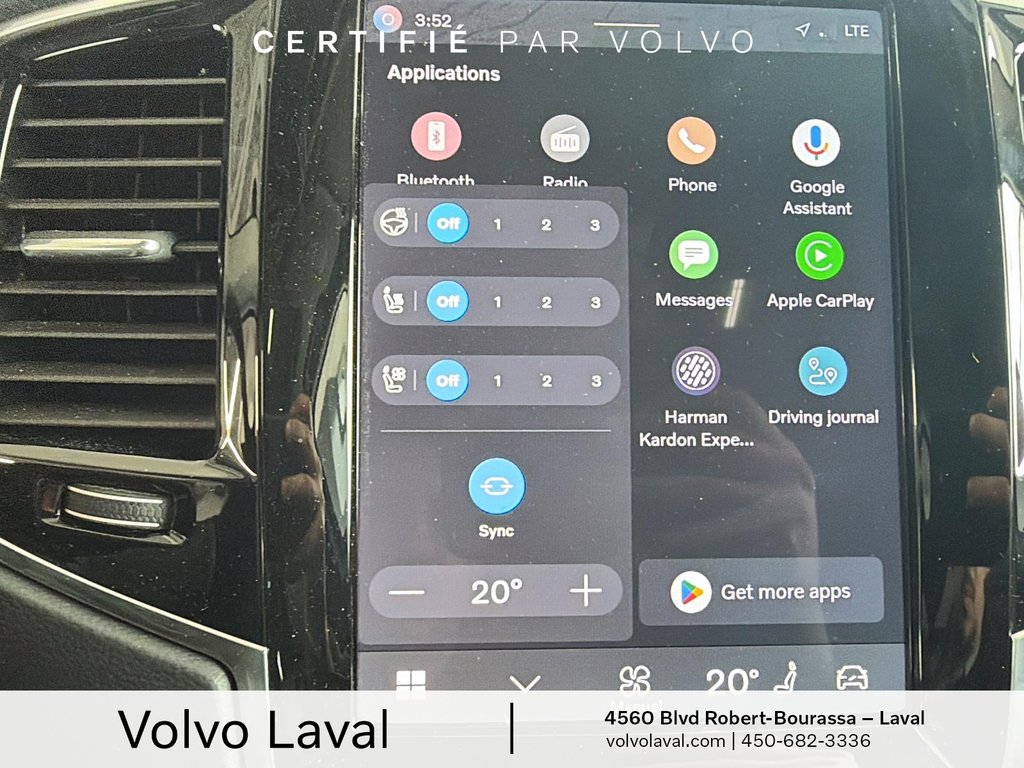 2025 Volvo XC90 Plug-In Hybrid Ultra Bright Theme in Laval, Quebec - 15 - w1024h768px