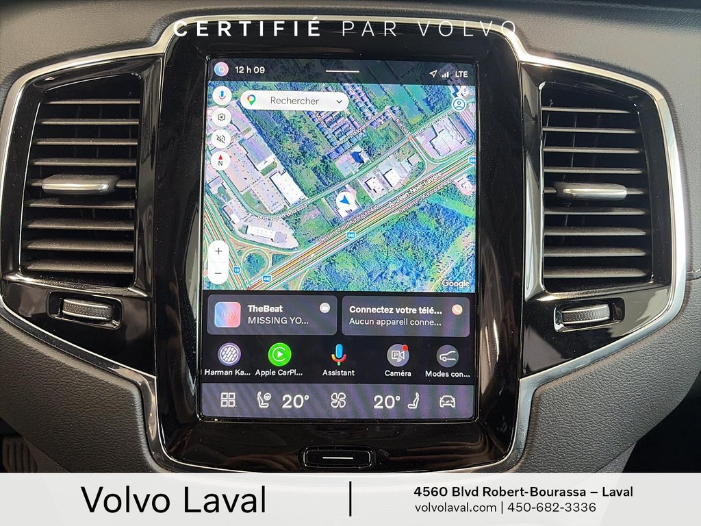Volvo XC90 Plug-In Hybrid Ultra Bright Theme 2025 à Laval, Québec - 15 - w1024h768px