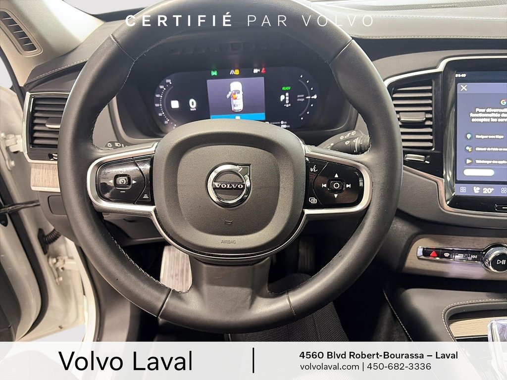 Volvo XC90 Plug-In Hybrid Ultra Bright Theme 2025 à Laval, Québec - 10 - w1024h768px