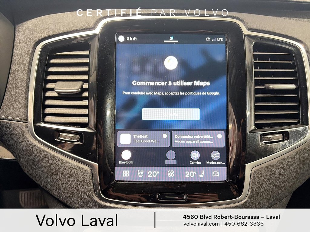 Volvo XC90 Plug-In Hybrid Ultra Bright Theme 2025 à Laval, Québec - 13 - w1024h768px