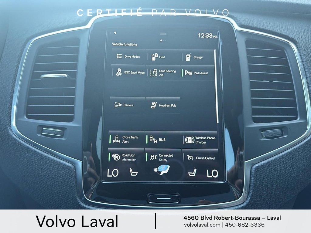 2022 Volvo XC90 Recharge Inscription Expression in Laval, Quebec - 15 - w1024h768px
