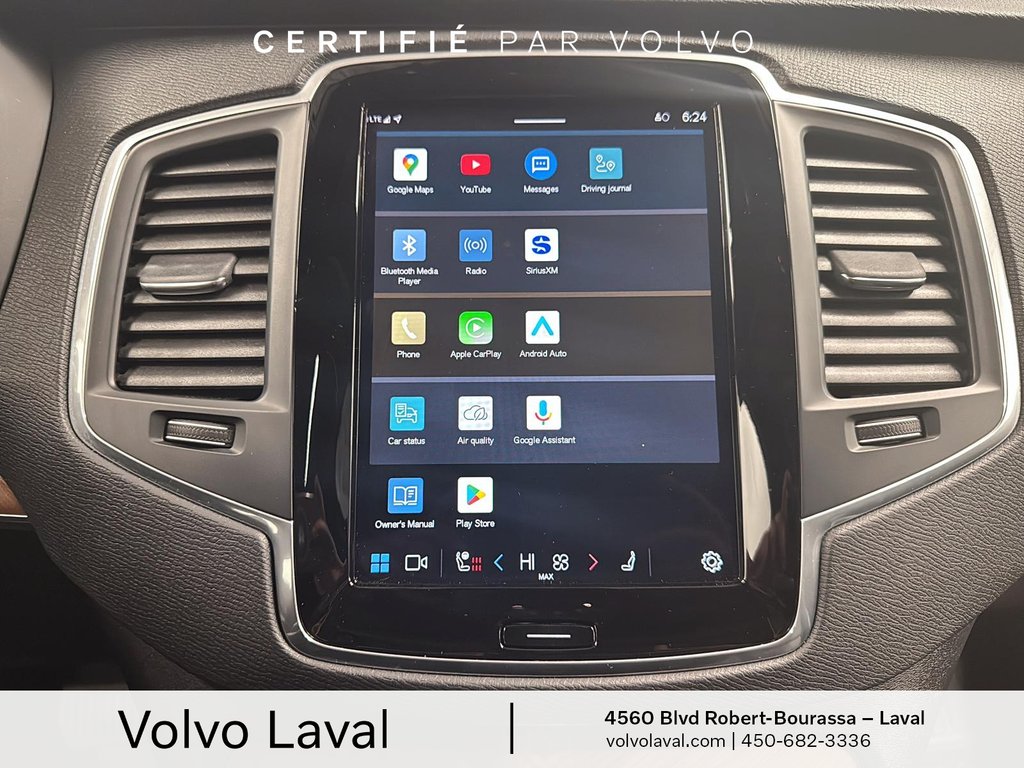2024 Volvo XC90 Recharge Core Bright Theme in Laval, Quebec - 16 - w1024h768px