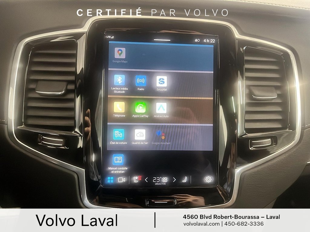 2024 Volvo XC90 Recharge Ultimate Bright Theme in Brossard, Quebec - 18 - w1024h768px