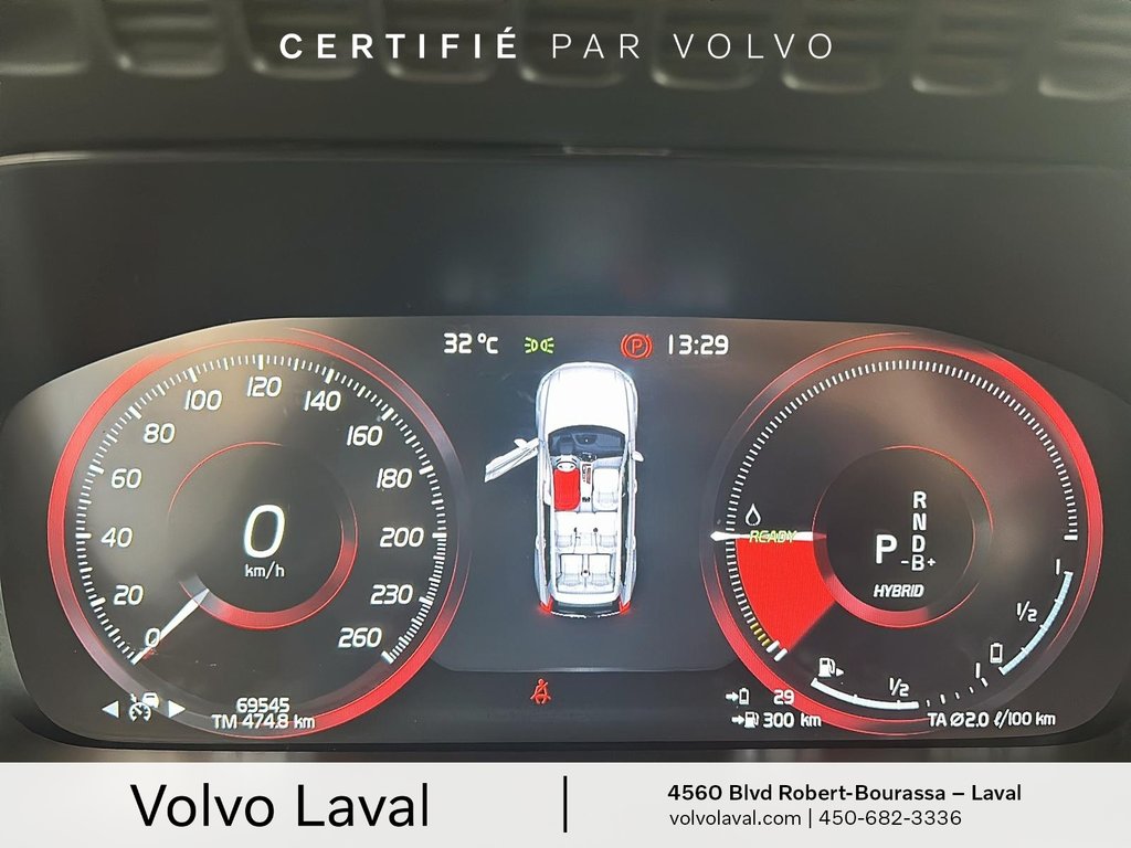 Volvo XC90 R-Design Hybrid Recharge T8 2021 à Laval, Québec - 13 - w1024h768px