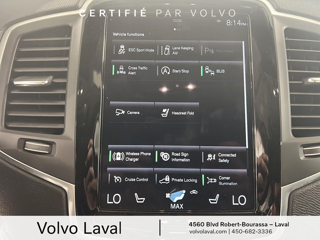 Volvo XC90 Momentum 2021 à Laval, Québec - 19 - w1024h768px