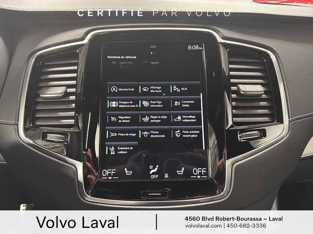 2022 Volvo XC90 R-Design in Laval, Quebec - 20 - w1024h768px