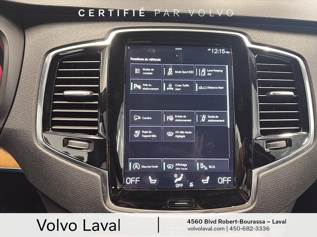 2022 Volvo XC90 Momentum in Laval, Quebec - 16 - w1024h768px