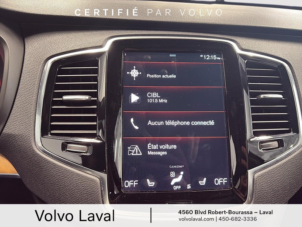 2022 Volvo XC90 Momentum in Laval, Quebec - 18 - w1024h768px