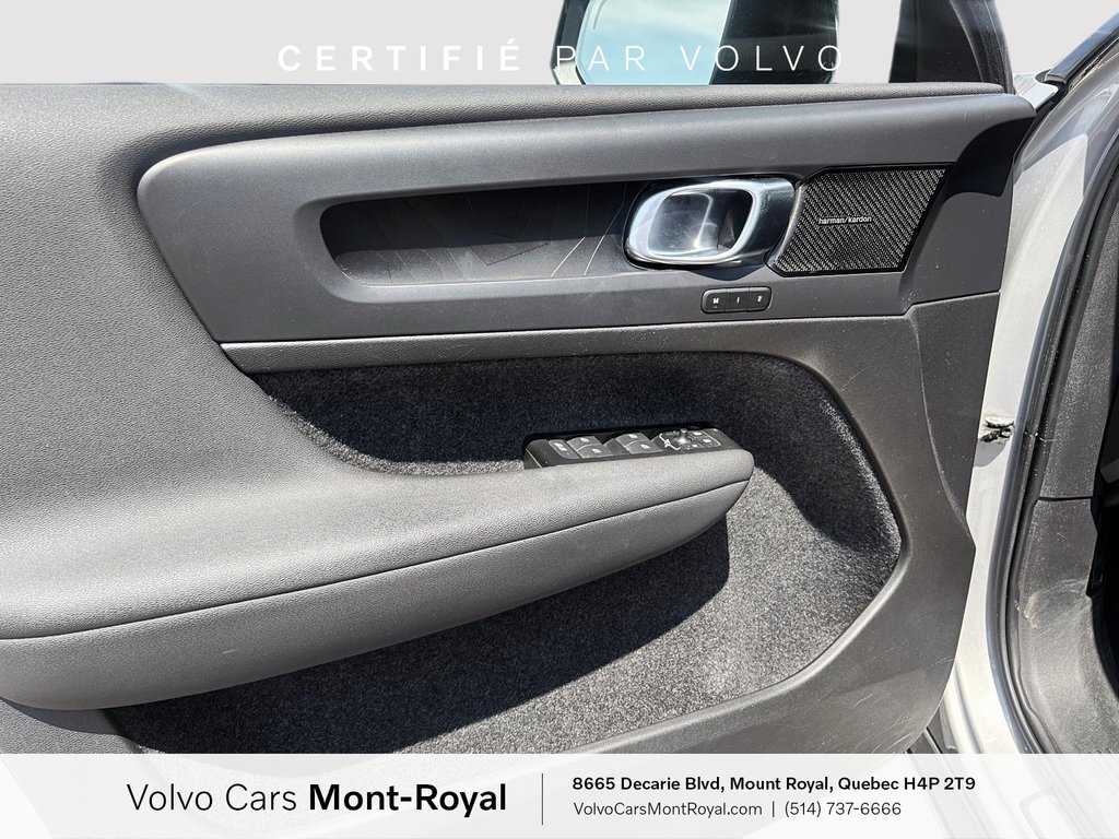 Volvo C40 Recharge Pure Electric Ultimate 2022 à Laval, Québec - 9 - w1024h768px