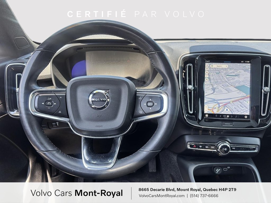 Volvo C40 Recharge Pure Electric Ultimate 2022 à Laval, Québec - 10 - w1024h768px