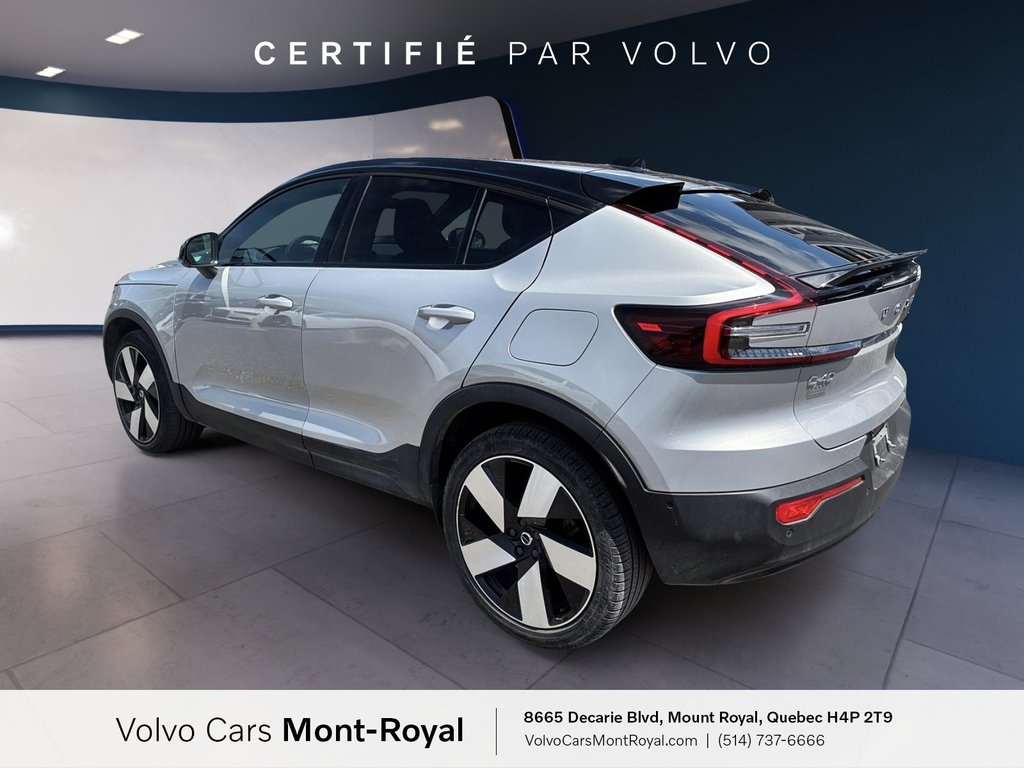 Volvo C40 Recharge Pure Electric Ultimate 2022 à Laval, Québec - 4 - w1024h768px