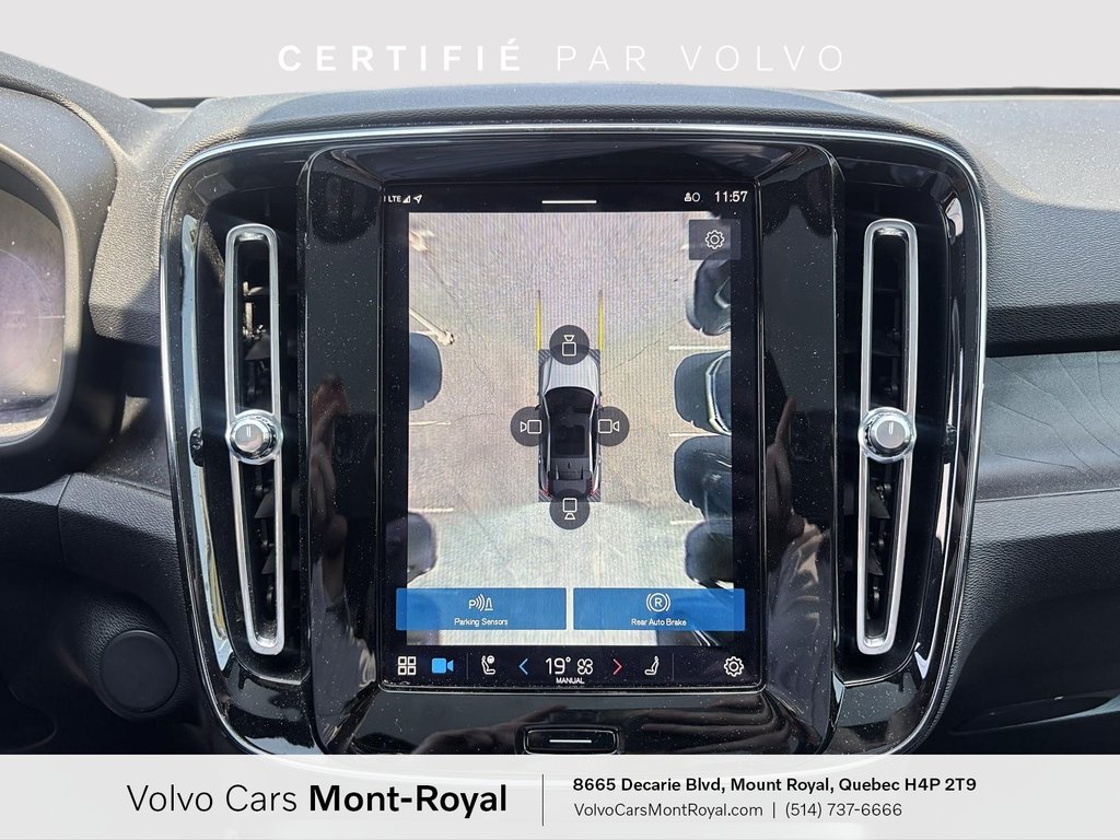 Volvo C40 Recharge Pure Electric Ultimate 2022 à Laval, Québec - 15 - w1024h768px