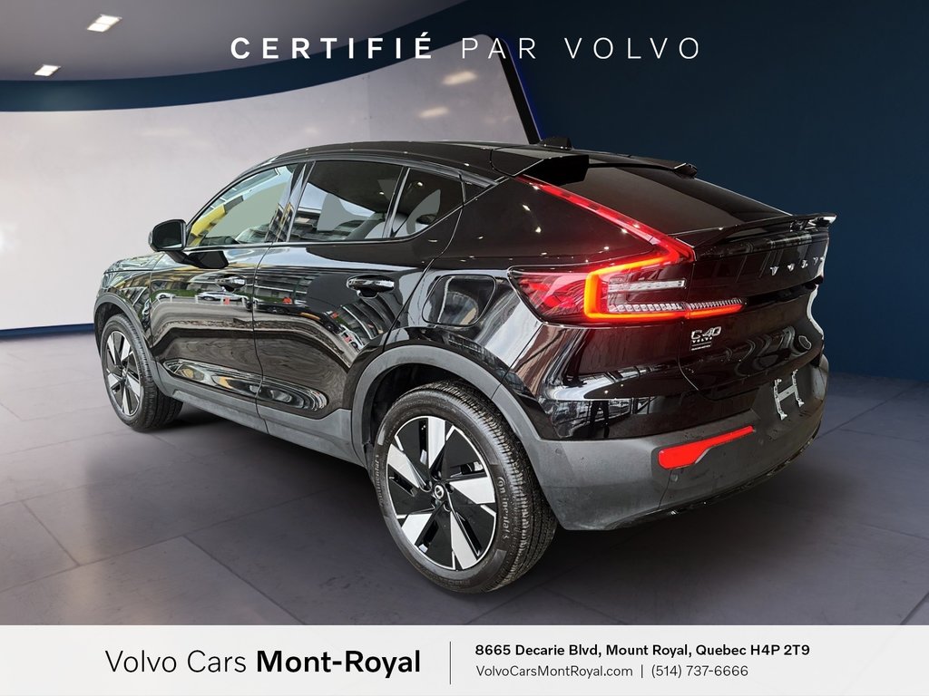 Volvo C40 Recharge Pure Electric Plus 2024 à Laval, Québec - 4 - w1024h768px