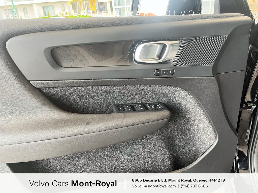 Volvo C40 Recharge Pure Electric Plus 2024 à Laval, Québec - 9 - w1024h768px