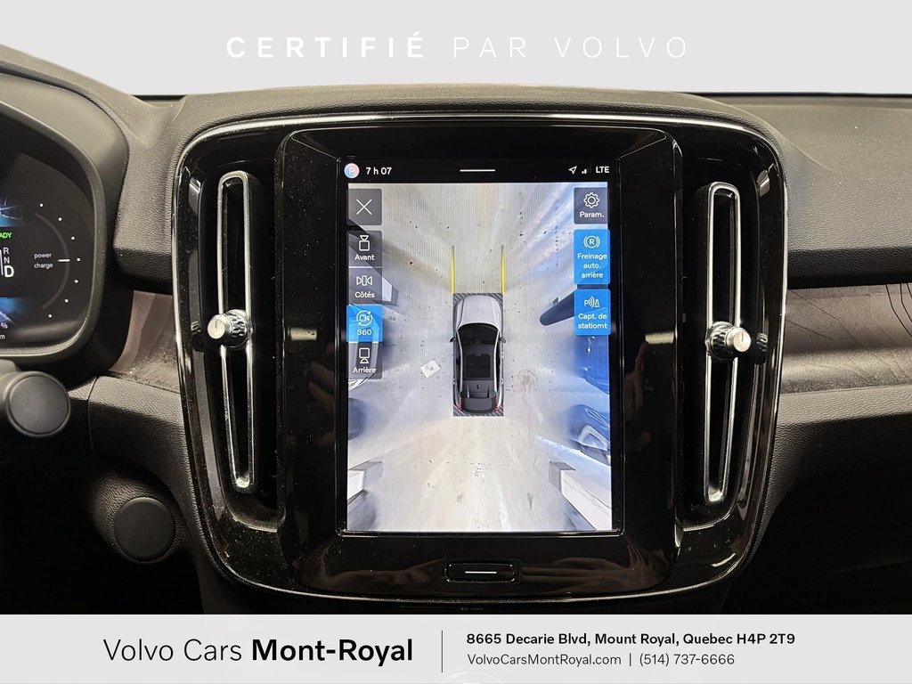 2024 Volvo C40 Recharge Pure Electric Ultimate in Laval, Quebec - 15 - w1024h768px