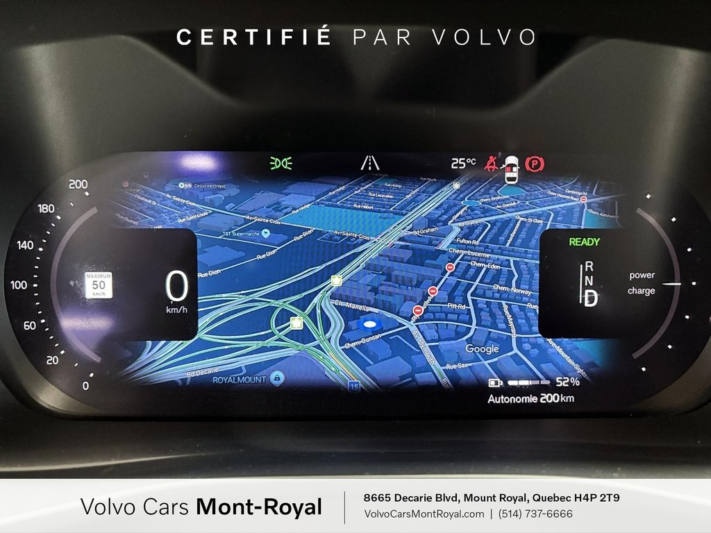 2024 Volvo C40 Recharge Pure Electric Ultimate in Laval, Quebec - 12 - w1024h768px