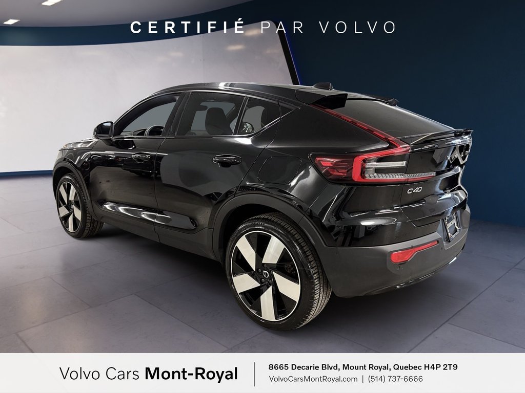 2024 Volvo C40 Recharge Pure Electric Ultimate in Laval, Quebec - 4 - w1024h768px