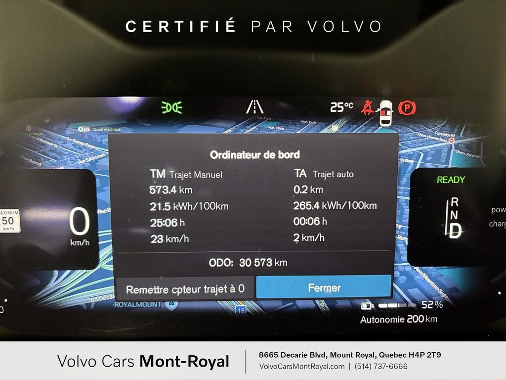 2024 Volvo C40 Recharge Pure Electric Ultimate in Laval, Quebec - 11 - w1024h768px