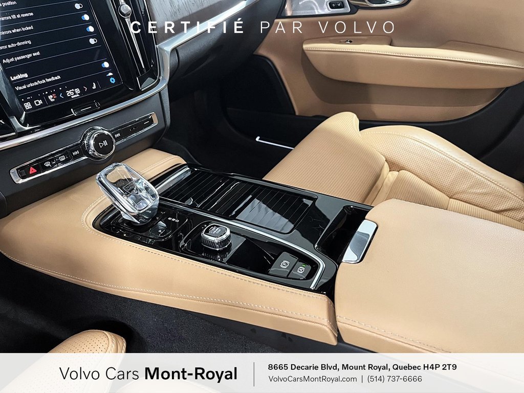 Volvo S90 Recharge Plug-In Hybrid R-Design Plug-In Hybrid T8 2022 à Brossard, Québec - 13 - w1024h768px