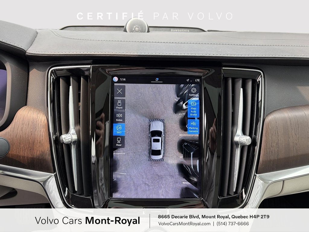 Volvo S90 Inscription 2022 à Laval, Québec - 15 - w1024h768px