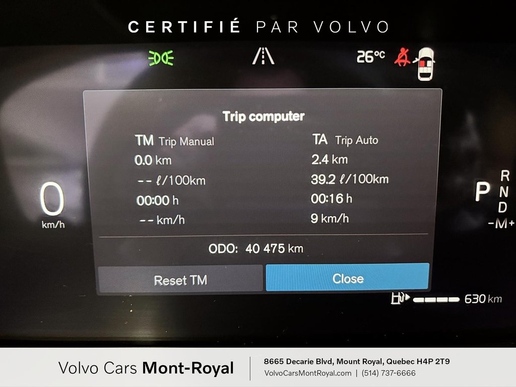 Volvo V60 Cross Country Ultimate 2023 à Laval, Québec - 12 - w1024h768px