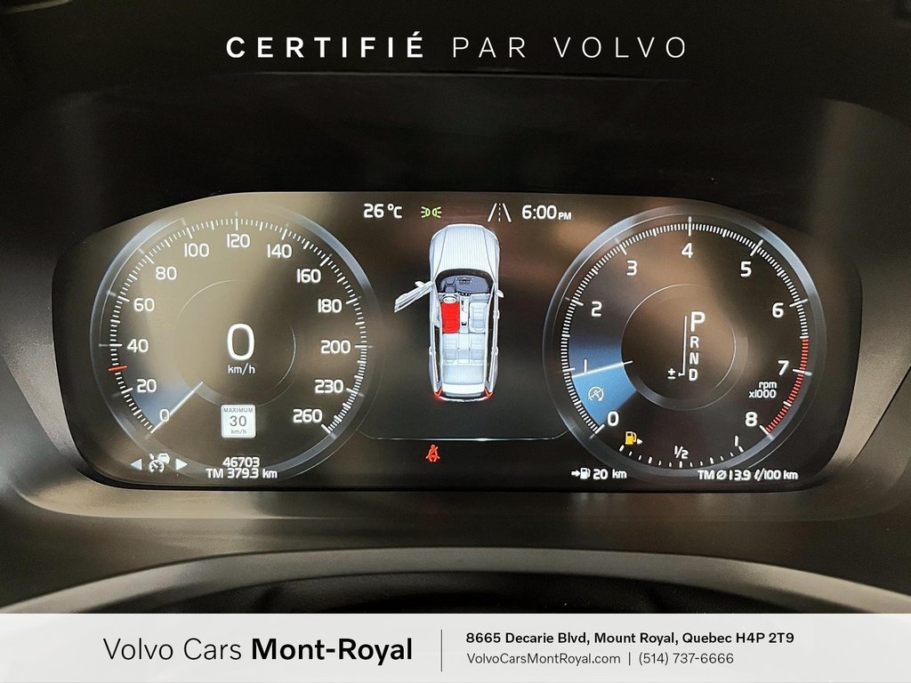2022 Volvo V60 R-Design T6 in Laval, Quebec - 12 - w1024h768px