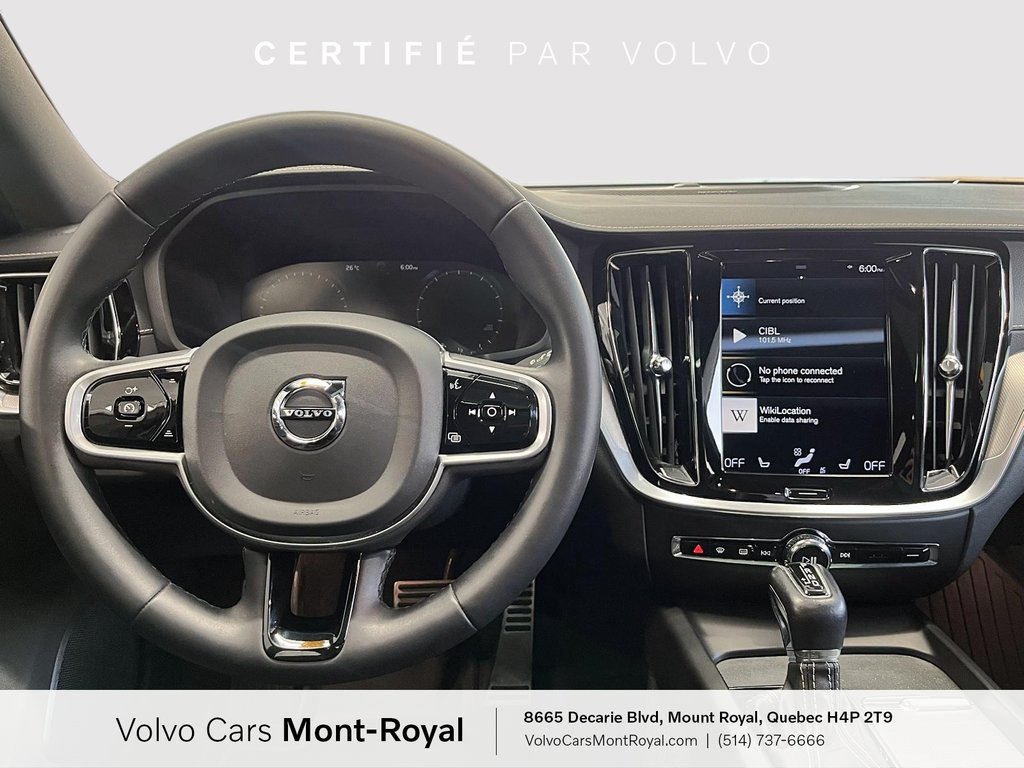 2022 Volvo V60 R-Design T6 in Laval, Quebec - 10 - w1024h768px