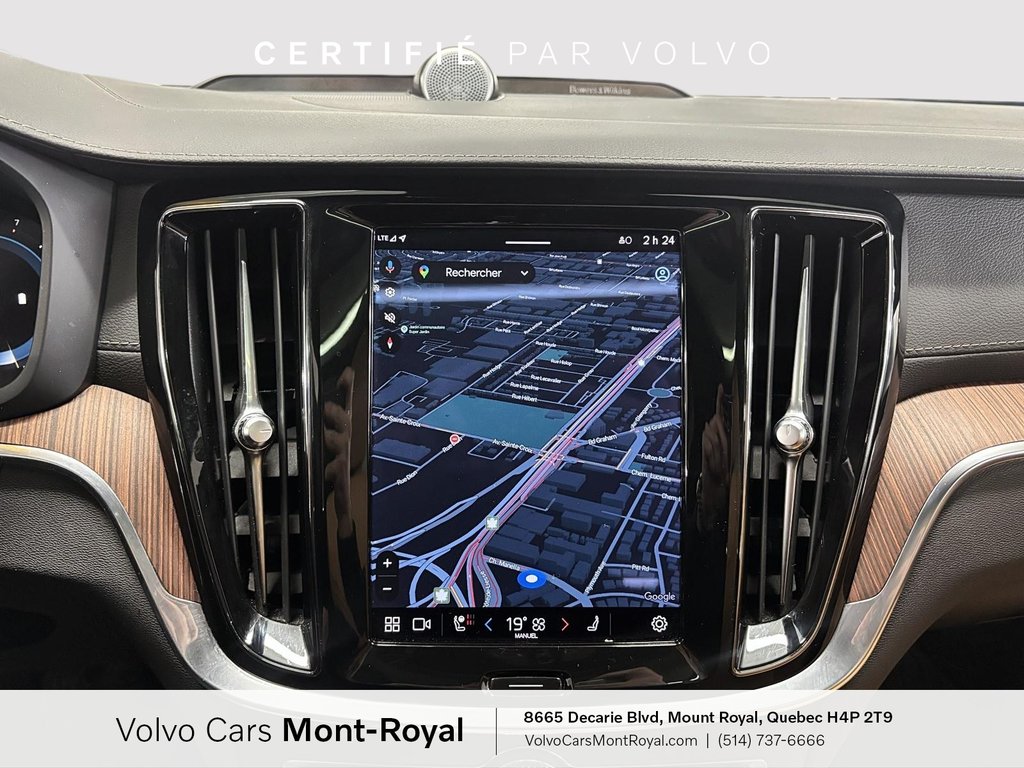 2023 Volvo V60 Ultimate Dark Theme B6 in Brossard, Quebec - 16 - w1024h768px