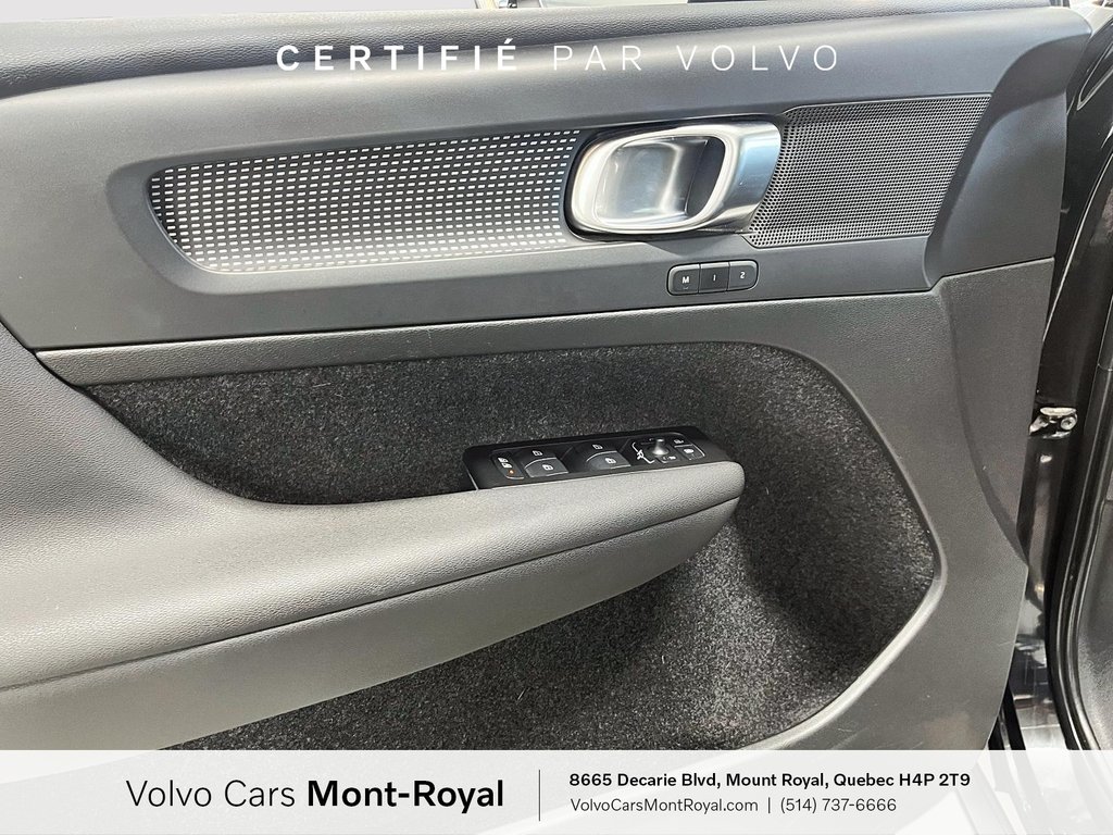 2022 Volvo XC40 Recharge Pure Electric Plus in Laval, Quebec - 9 - w1024h768px