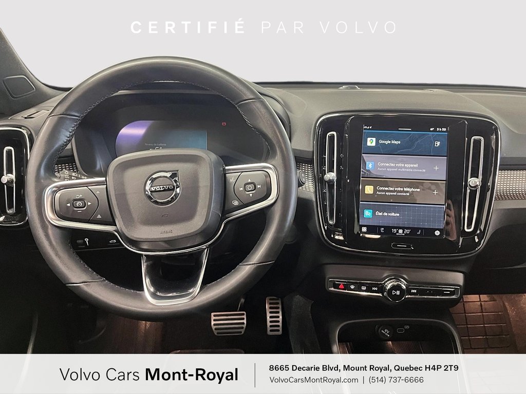 2022 Volvo XC40 Recharge Pure Electric Plus in Laval, Quebec - 10 - w1024h768px