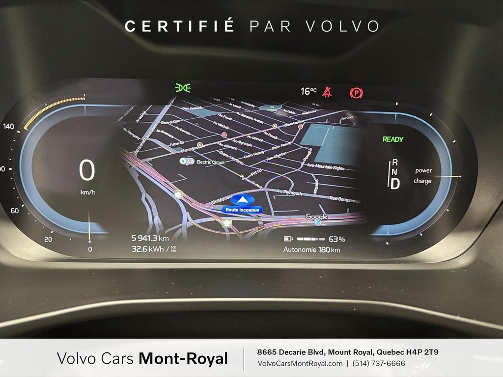Volvo XC40 Recharge Pure Electric Plus 2022 à Brossard, Québec - 12 - w1024h768px