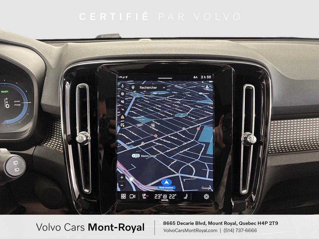 Volvo XC40 Recharge Pure Electric Plus 2022 à Brossard, Québec - 15 - w1024h768px
