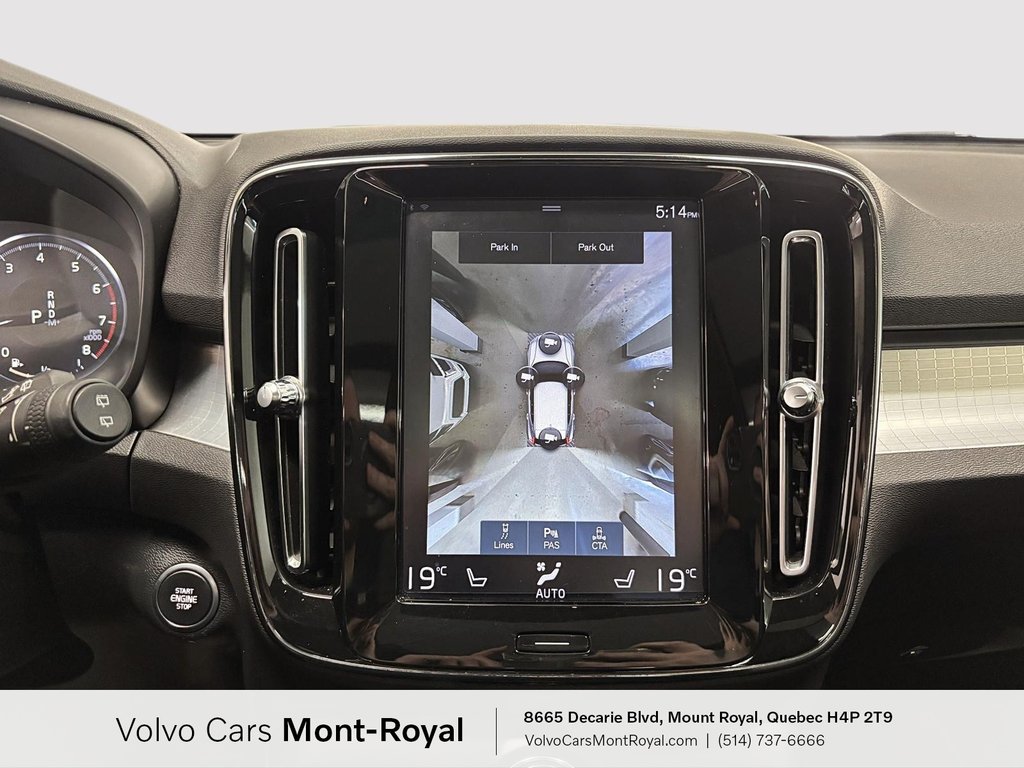 Volvo XC40 Momentum 2019 à Laval, Québec - 14 - w1024h768px