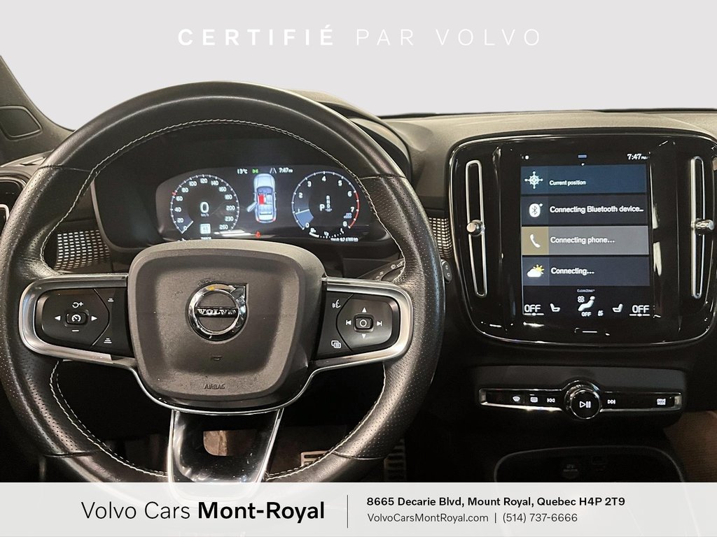 2021 Volvo XC40 R-Design T5 in Laval, Quebec - 10 - w1024h768px