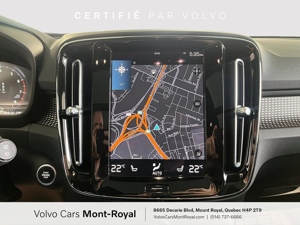 2022 Volvo XC40 R-Design T5 in Laval, Quebec - 30 - w1024h768px